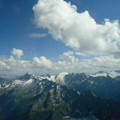 Flugwegposition um 14:35:04: Aufgenommen in der Nähe von Gemeinde Brandberg, 6290, Österreich in 3362 Meter